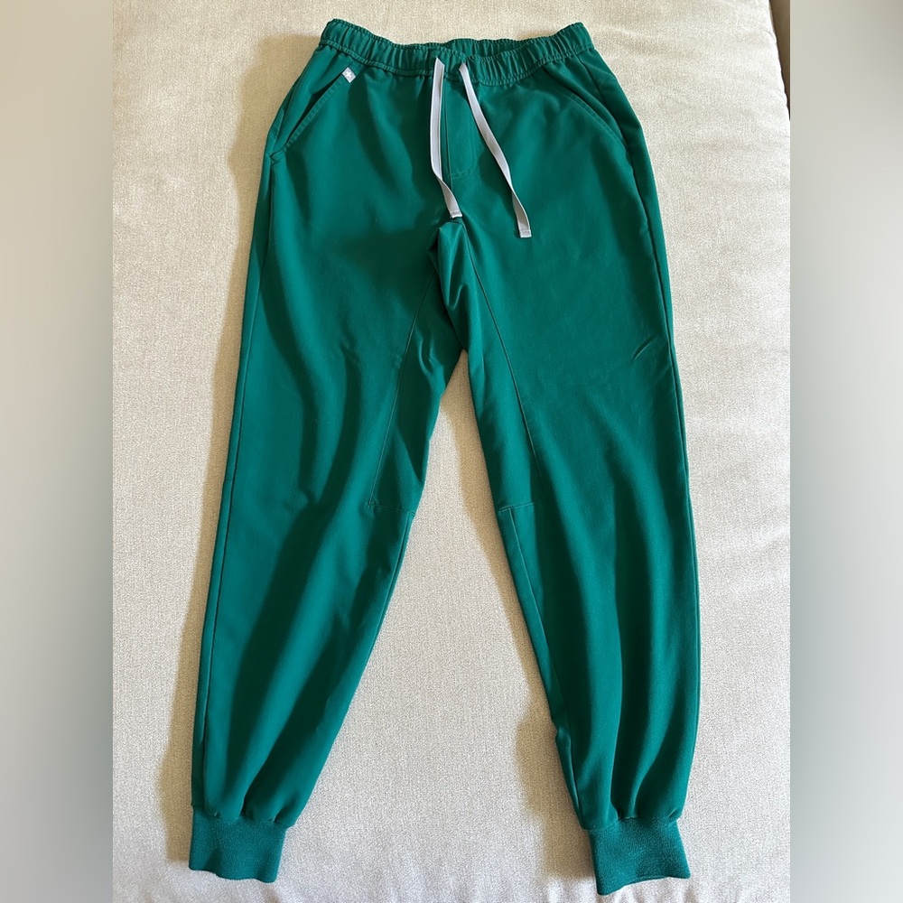 FIGS Tansen Jogger Scrub Pant Hunter Green Men Size Small